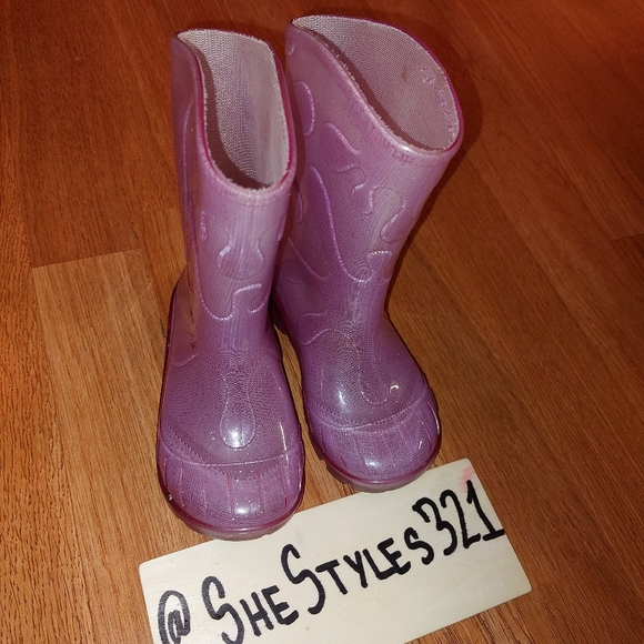 Toddler Jelly Rain Boots - Picture 2 of 3